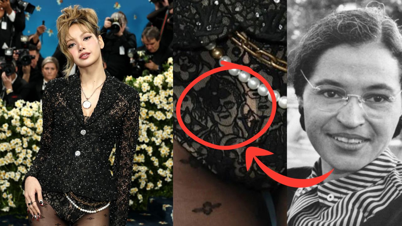BLACKPINK’s Lisa’s Met Gala Outfit Faces Backlash Over Underwear Featuring Rosa Parks