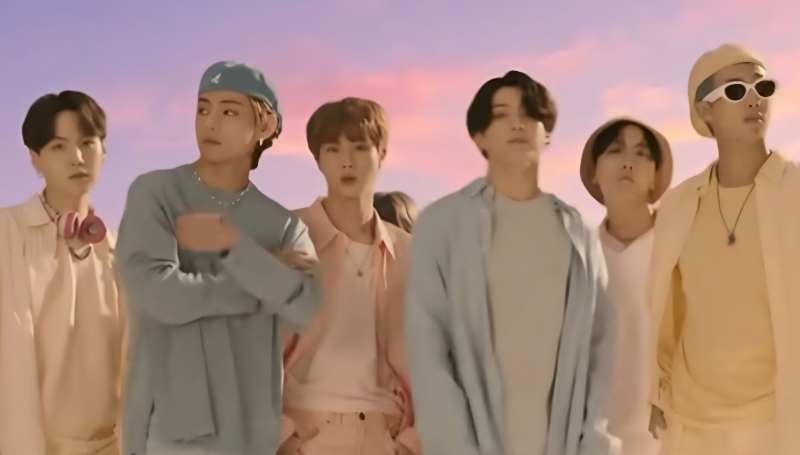BTS work on Michael Jackson Collab - Image - HYBE Labels - YouTube