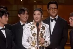 EJAE Accepts the Golden K-Pop Demon Hunters Oscars Award - ABC Live - YouTube